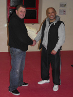 Alf Receiving 5th Dan