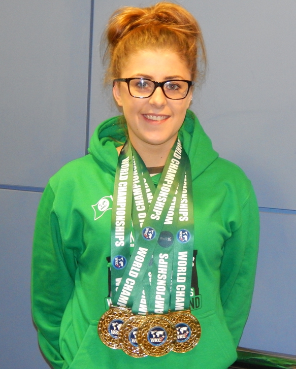 2016 Chloe Love Quadruple World Champion and winner of the academies 100th World Championship 2016 Chloe Love Quadruple World Champion and winner of the academies 100th World Championship
